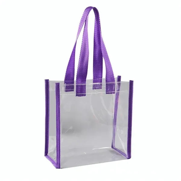 Waterproof PVC Clear Tote Bag Plastic Beach Shoulder Handbag