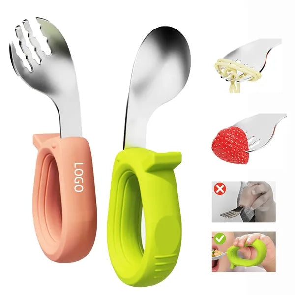 Children's Tableware Set With Spoon