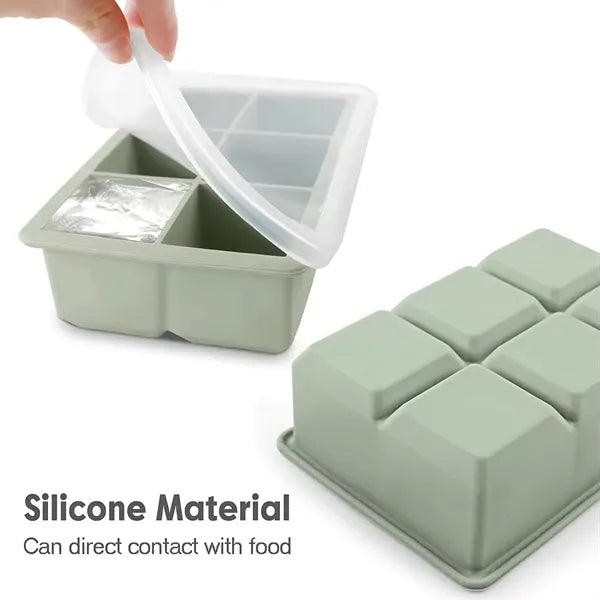 Silicone Big Ice Mold Tray For Drink