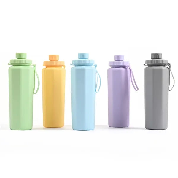 Collapsible Bottle Silicone Sports Water Cup