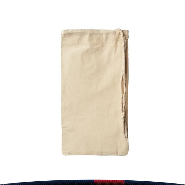 Nibi Cotton Drawstring Wine Bag