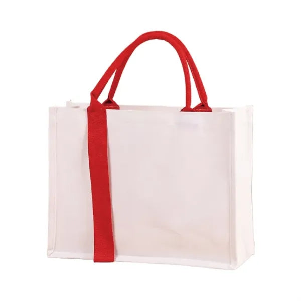 Tote Bag With Decorative Streamers