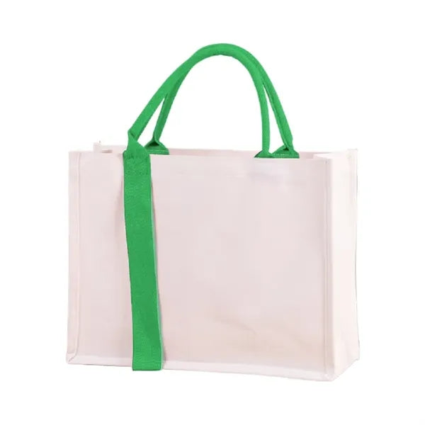 Tote Bag With Decorative Streamers