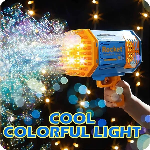 Bubble Machine Gun With Light Kids Toys