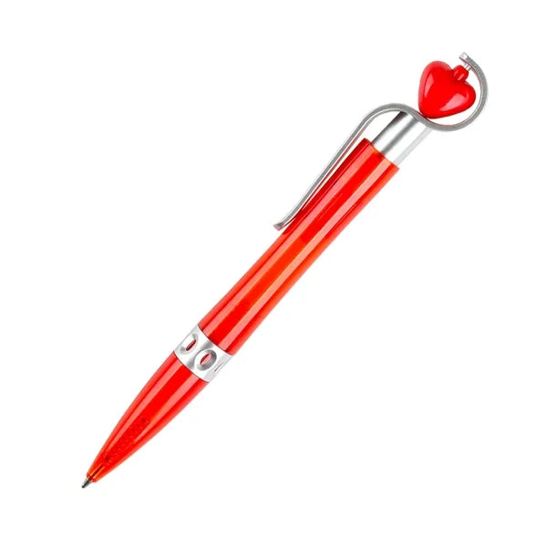 5.7" Spinner Heart & Love Valentine Ballpoint Custom Pens