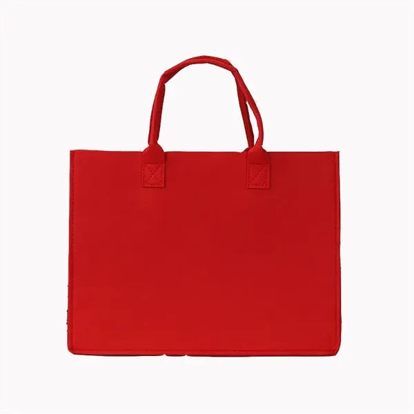 Felt Cozy Hand Bag Women's Tote Light Soft Sturdy