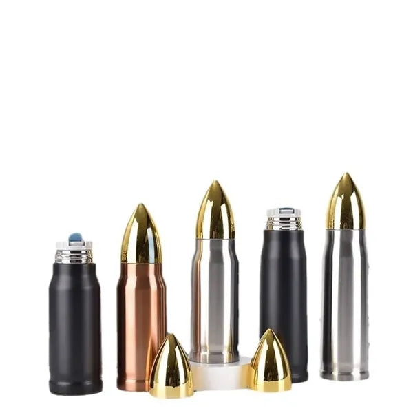 17 oz 304 Stainless Steel Bullet Shaped Insulation Bottle