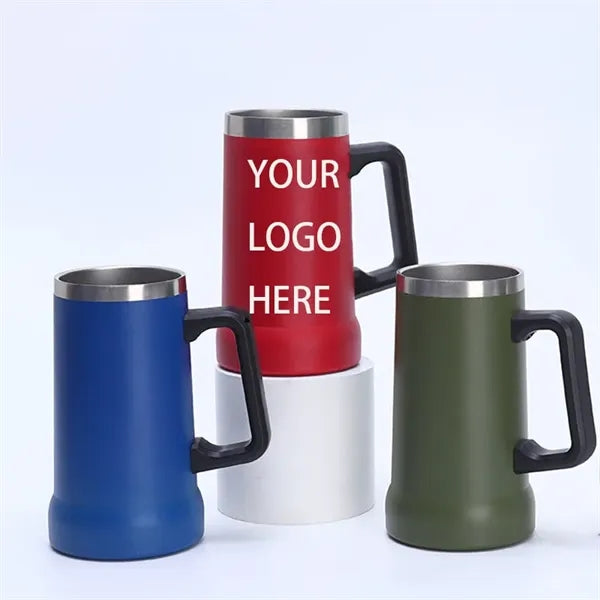 24oz Travel Mug Stainless Double Wall Employee Gift Tumbler