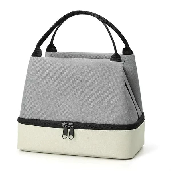 Double-Layer Insulated Lunch Bag