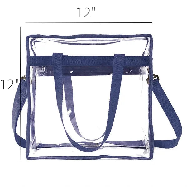 Pvc Crossbody Clear Bag