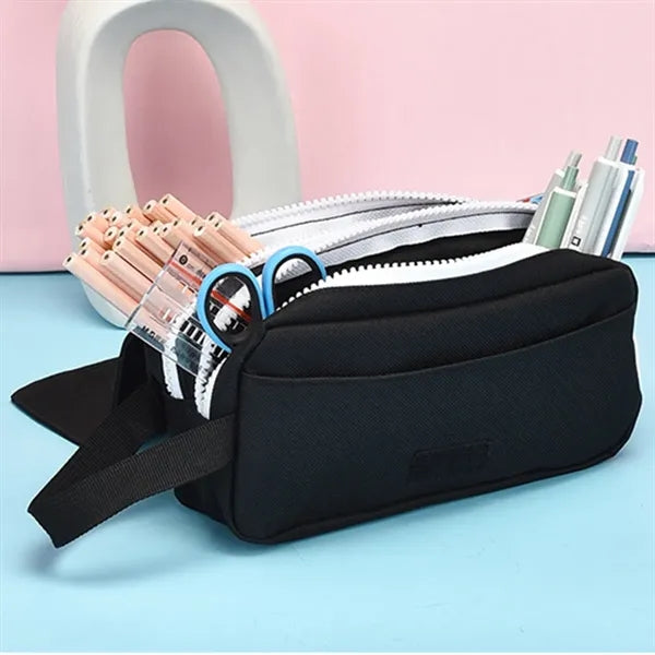 Pencil Case Large Capacity Simple Stationery Bag