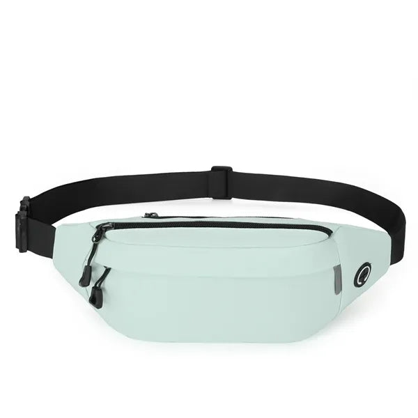 Hands-Free Fanny Pack with 3 Pockets and Earbud Slot