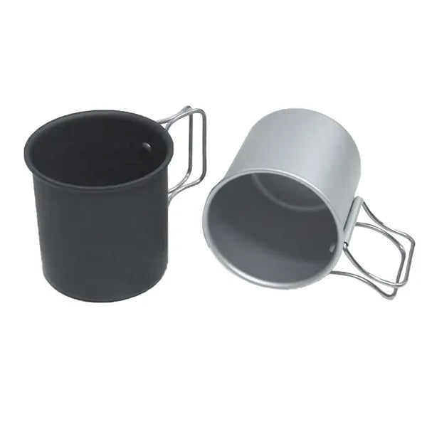 10 OZ Lightweight Aluminium Folding Handle Coffee Cup