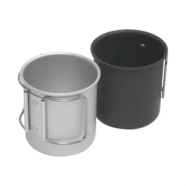 10 OZ Lightweight Aluminium Folding Handle Coffee Cup