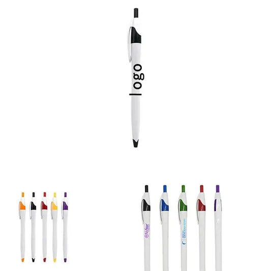 Plastic Retractable Gel Ink Ballpoint Pen