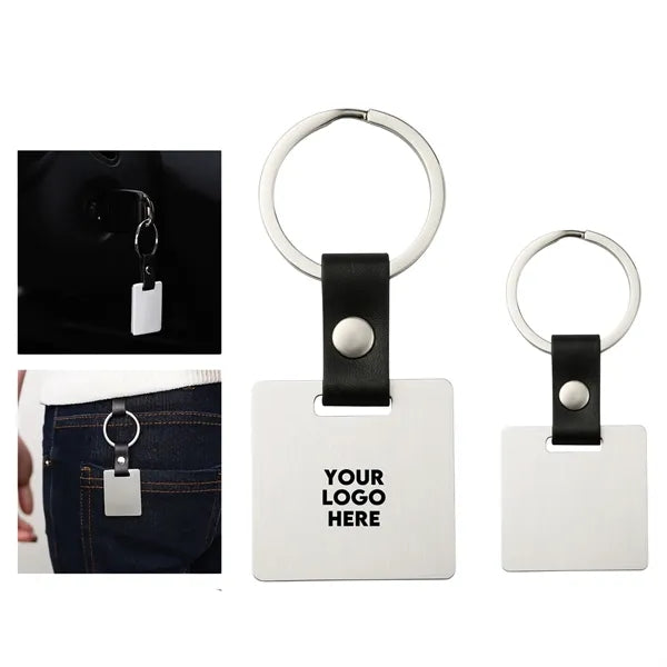 Business Stainless Keychain