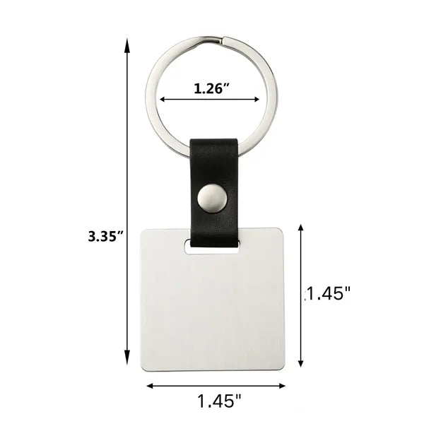 Business Stainless Keychain