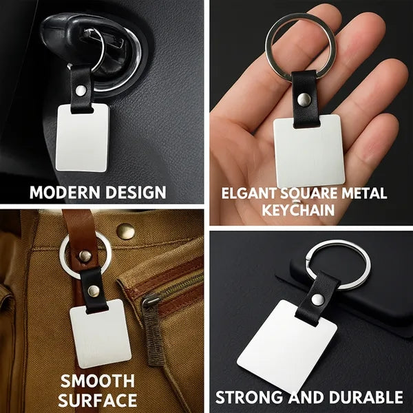 Business Stainless Keychain