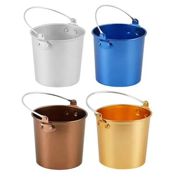 1.25L Metal Ice Bucket Party Beverage Cooler with Handle