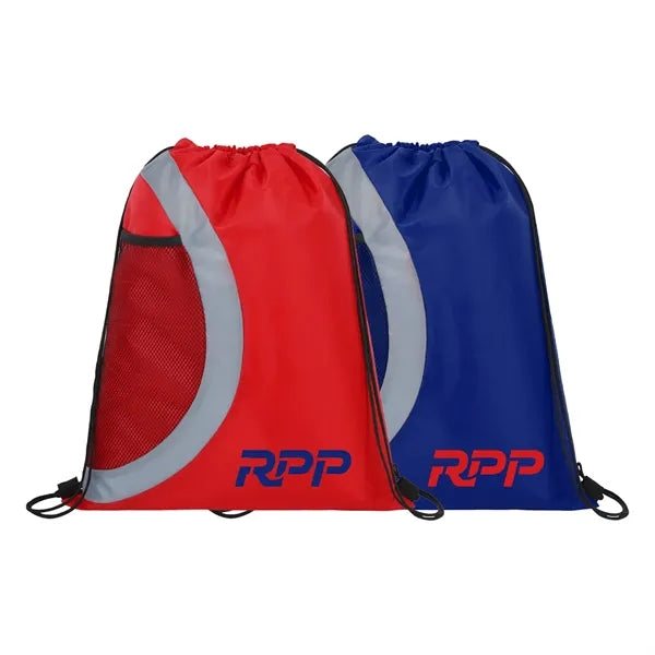 Arches Drawstring Backpack with Bottle Holder
