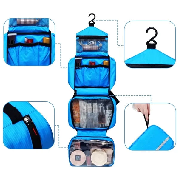 Hanging Toiletry Organizer Travel Bag