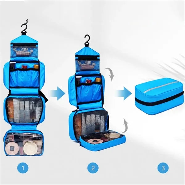 Hanging Toiletry Organizer Travel Bag