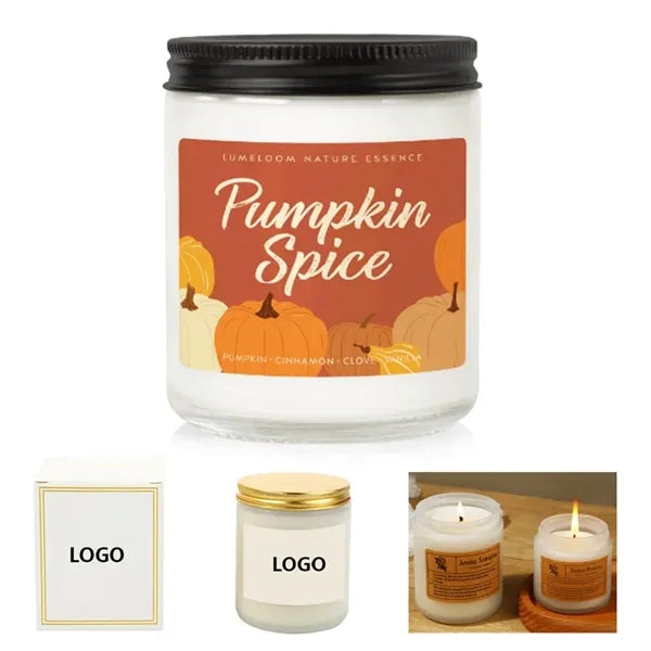 Luxury Aomatherapy Candle In Forsted With Gift Box