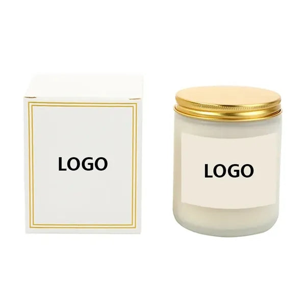 Luxury Aomatherapy Candle In Forsted With Gift Box