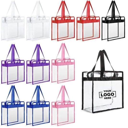 Clear Travel Backpack - Custom Logo, Waterproof PVC