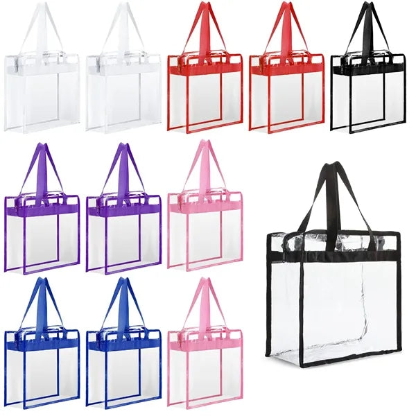 Clear Travel Backpack - Custom Logo, Waterproof PVC