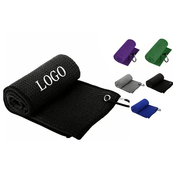 Multicolor Microfiber Golf Towel