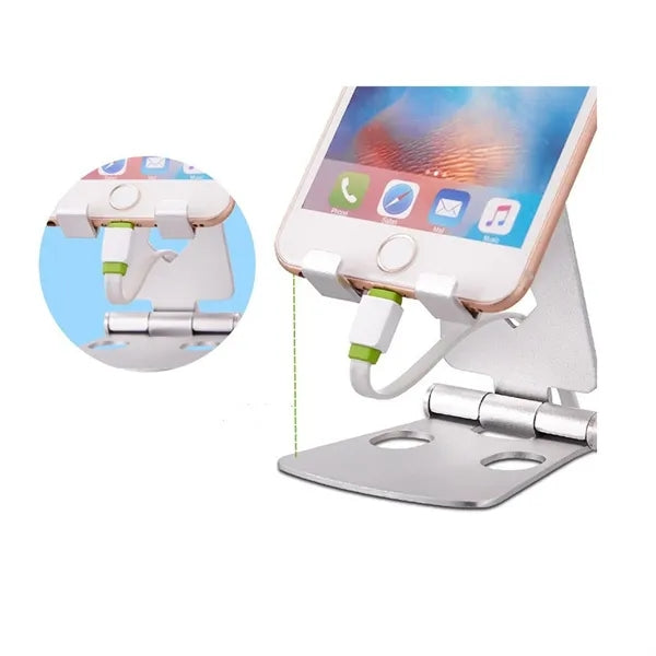 Foldable Aluminum Mobile Phone Stand