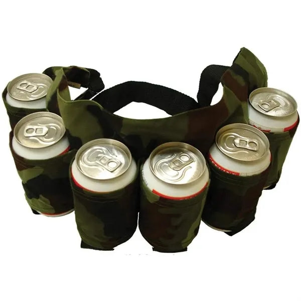 6-Can Outdoor Beer Belt Carrier