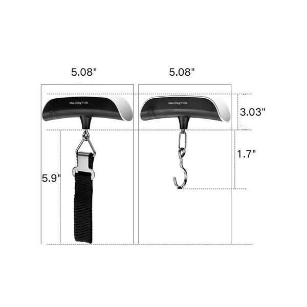 Portable Electronic Luggage Scale