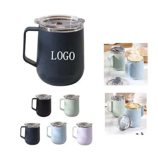 15-ounce Insulated Stainless Steel Mug with Cover