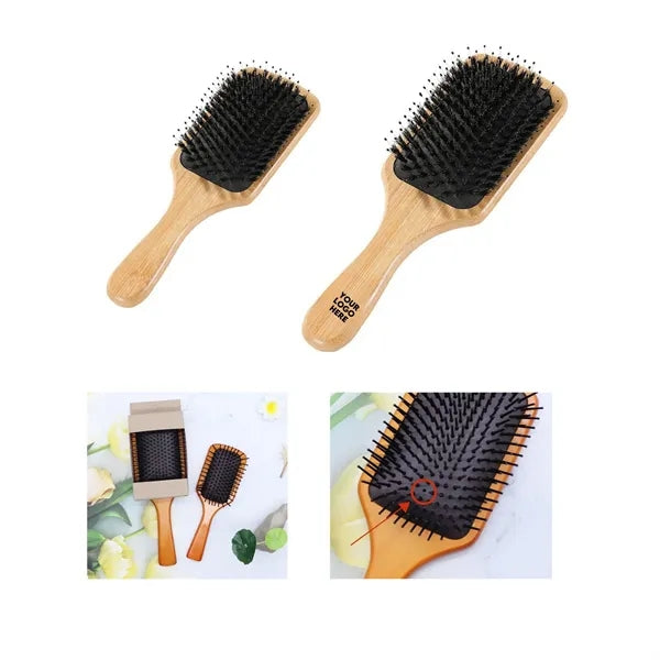 Bamboo Hair Scalp Massager Comb