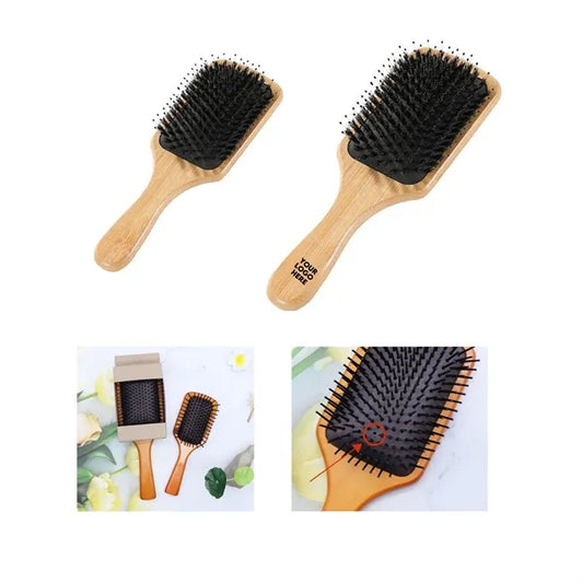 Bamboo Hair Scalp Massager Comb