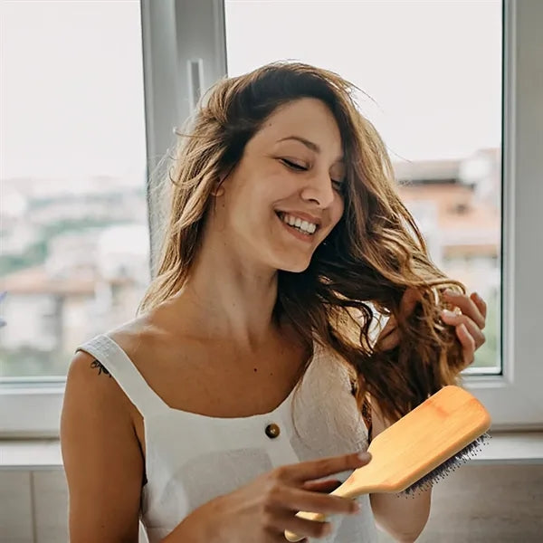 Bamboo Hair Scalp Massager Comb
