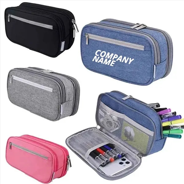 Multi-Compartment Pencil Case