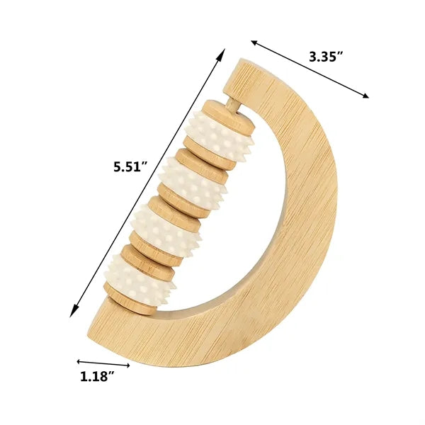 Natural Wooden Muscle Roller