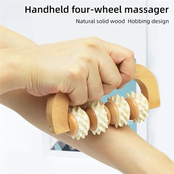 Natural Wooden Muscle Roller