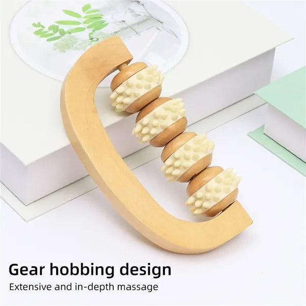 Natural Wooden Muscle Roller