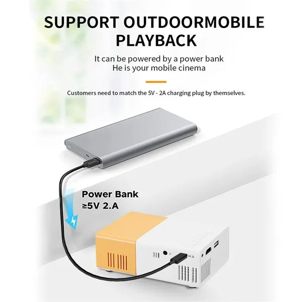 Portable Mini Projector Free Shipping