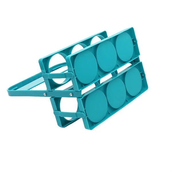 Collapsible Bottle Carrier Rack for Sports and Bars Basket