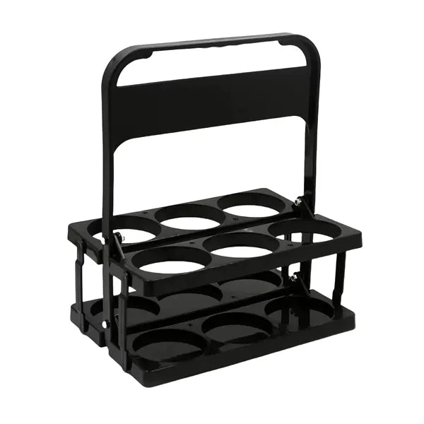 Collapsible Bottle Carrier Rack for Sports and Bars Basket