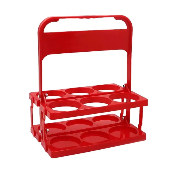 Collapsible Bottle Carrier Rack for Sports and Bars Basket