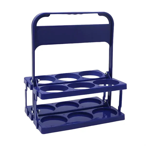 Collapsible Bottle Carrier Rack for Sports and Bars Basket