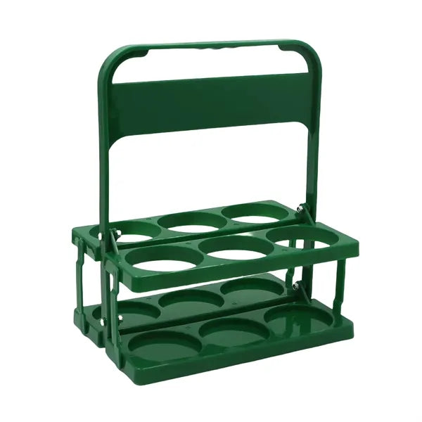 Collapsible Bottle Carrier Rack for Sports and Bars Basket