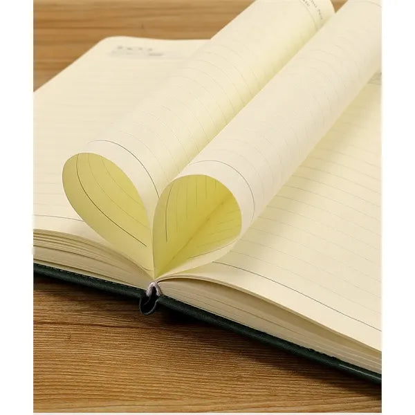A5 Leather Buckle Business Meeting Notebook