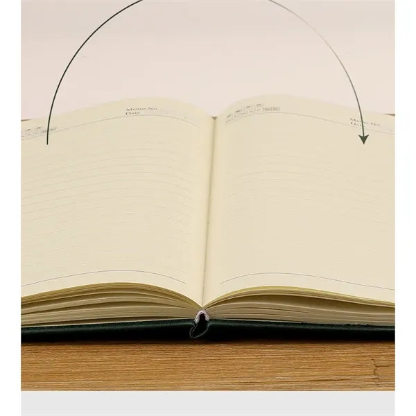 A5 Leather Buckle Business Meeting Notebook